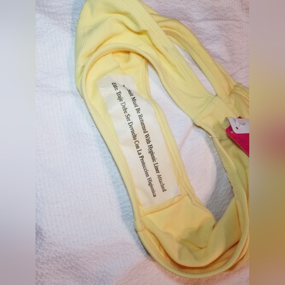 NWT CHEEKY BIKINI BOTTOM YELLOW - Picture 4 of 4